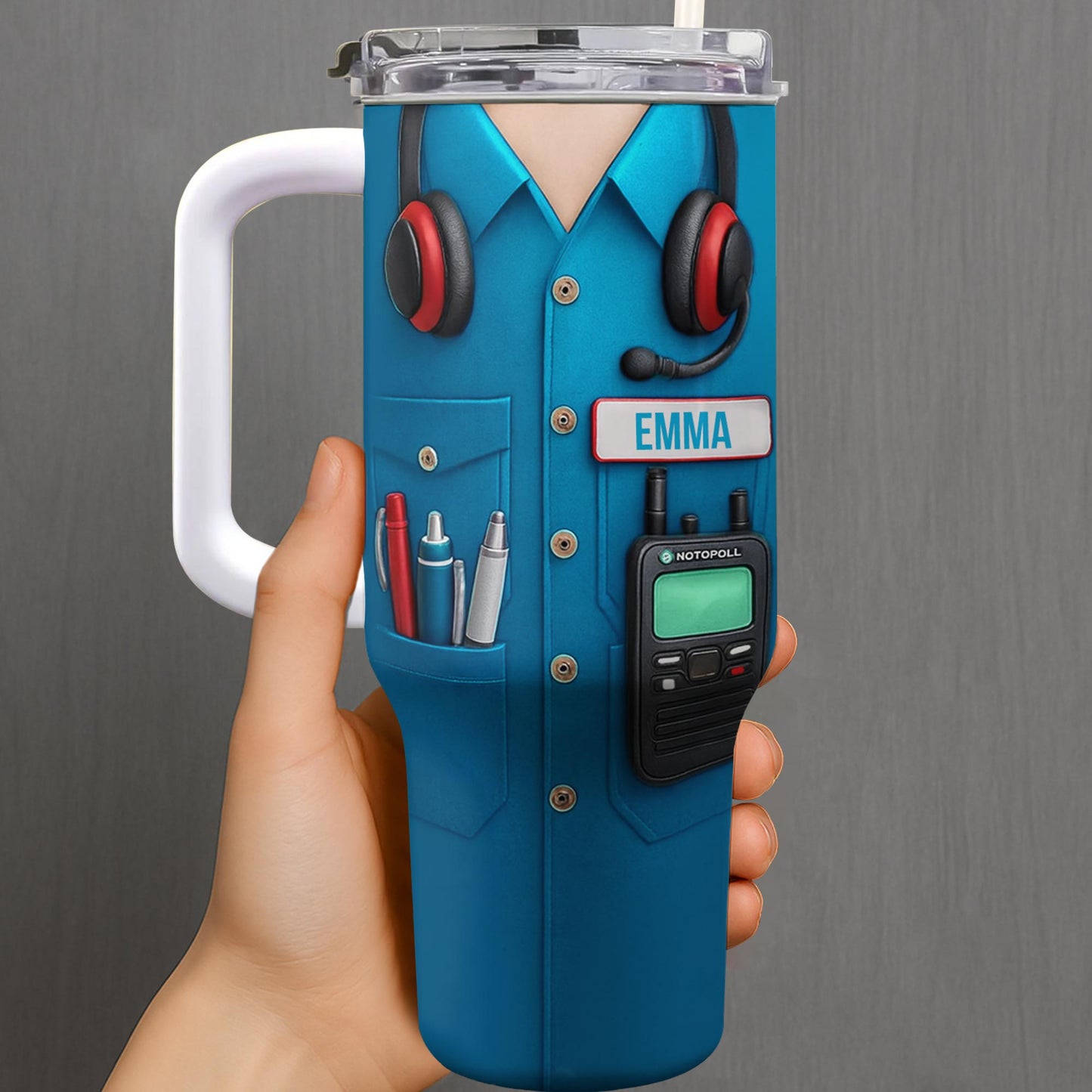 Special Tumbler For Everyday Adventures, Work Uniform Design