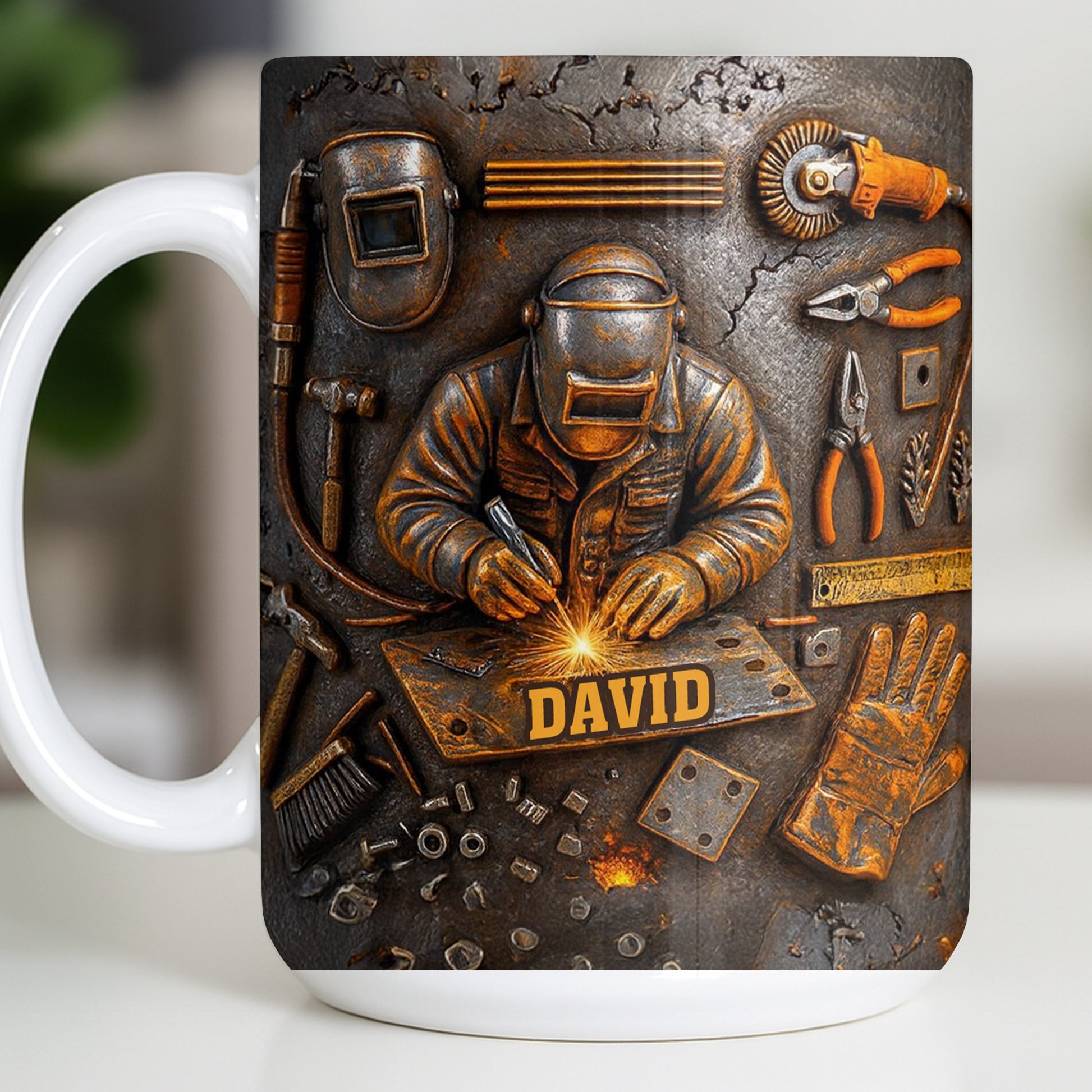 Celebrate The Art Of Craftsmanship With This Welder-Inspired Design