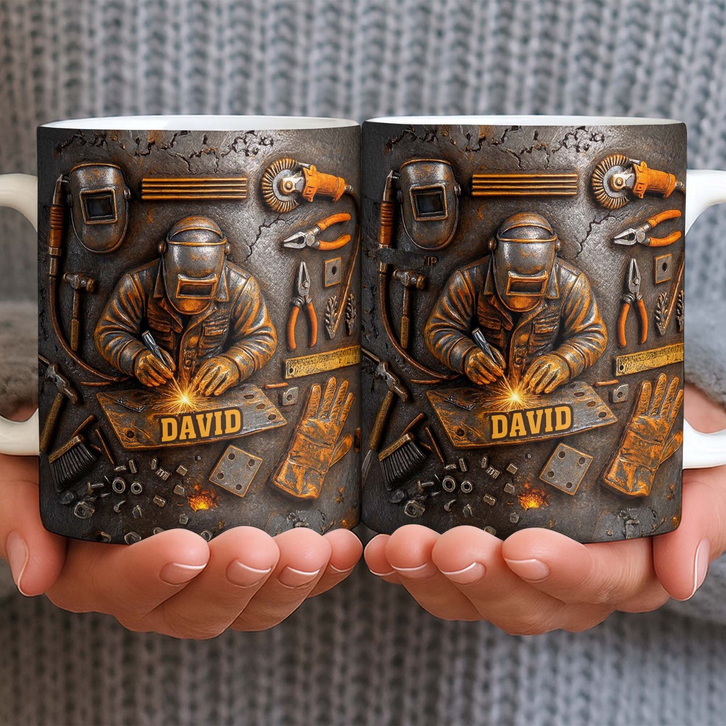 Celebrate The Art Of Craftsmanship With This Welder-Inspired Design