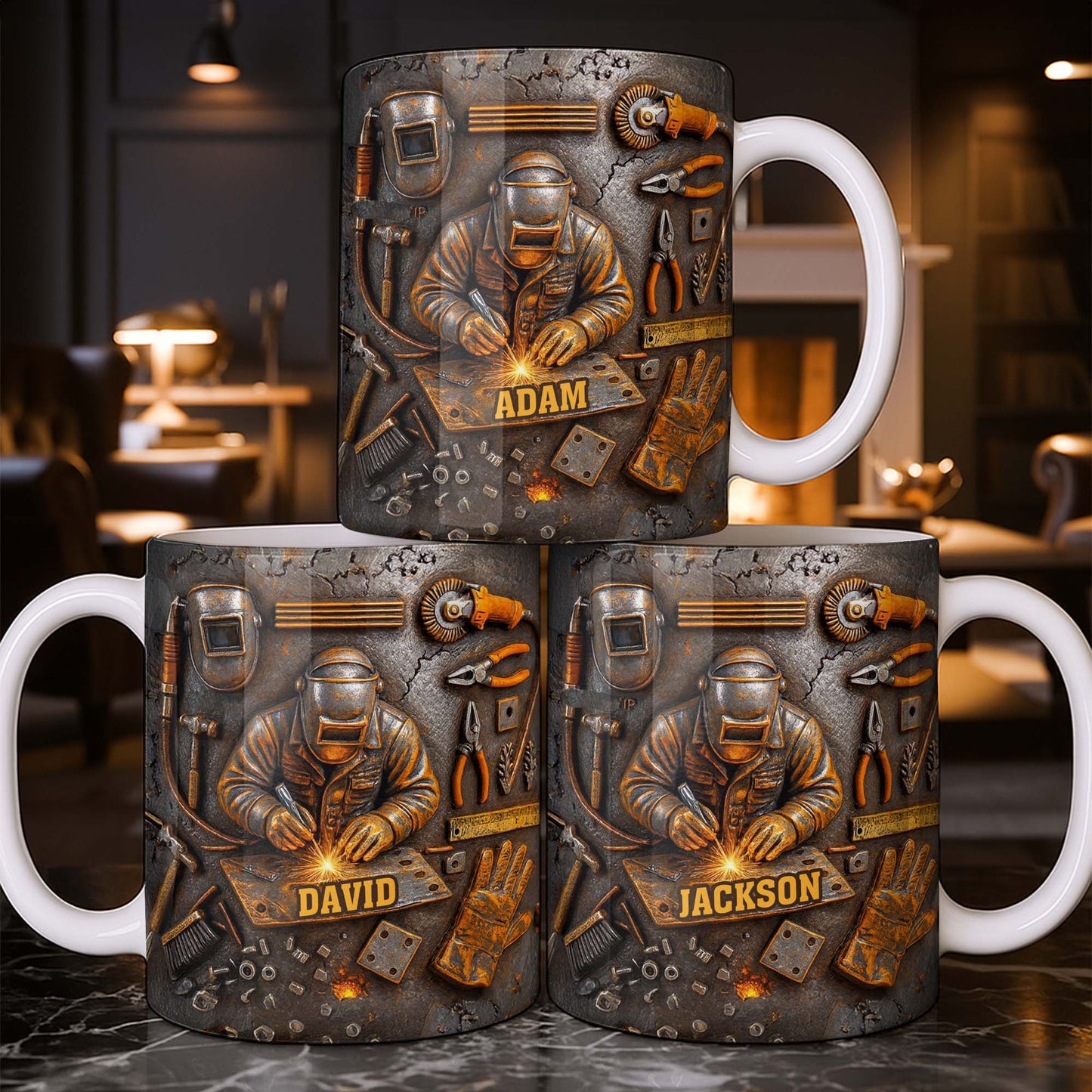 Celebrate The Art Of Craftsmanship With This Welder-Inspired Design