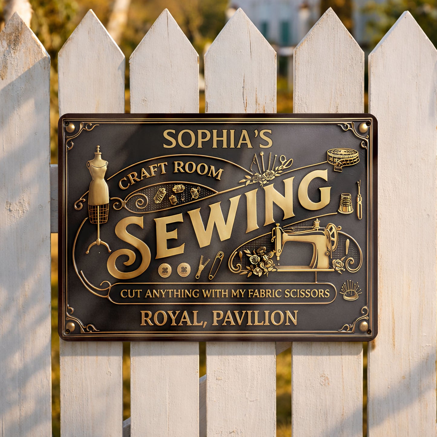 Cut Anything With My Fabric Scissors, Sewing Room Decor