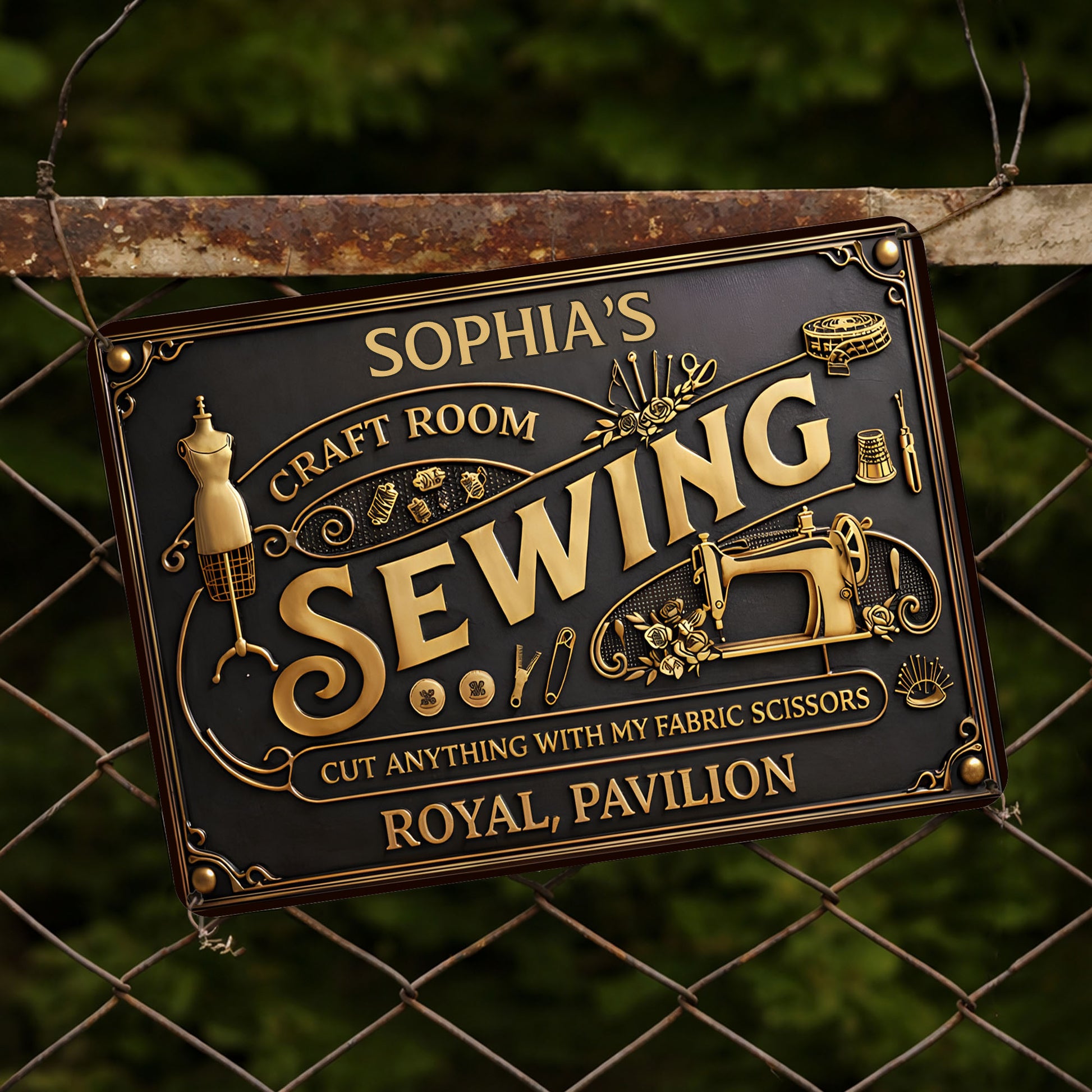 Cut Anything With My Fabric Scissors, Sewing Room Decor