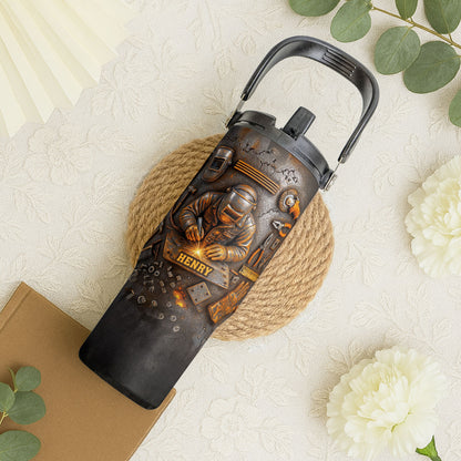 Dedicated To The Craft Featuring Welder And Tools