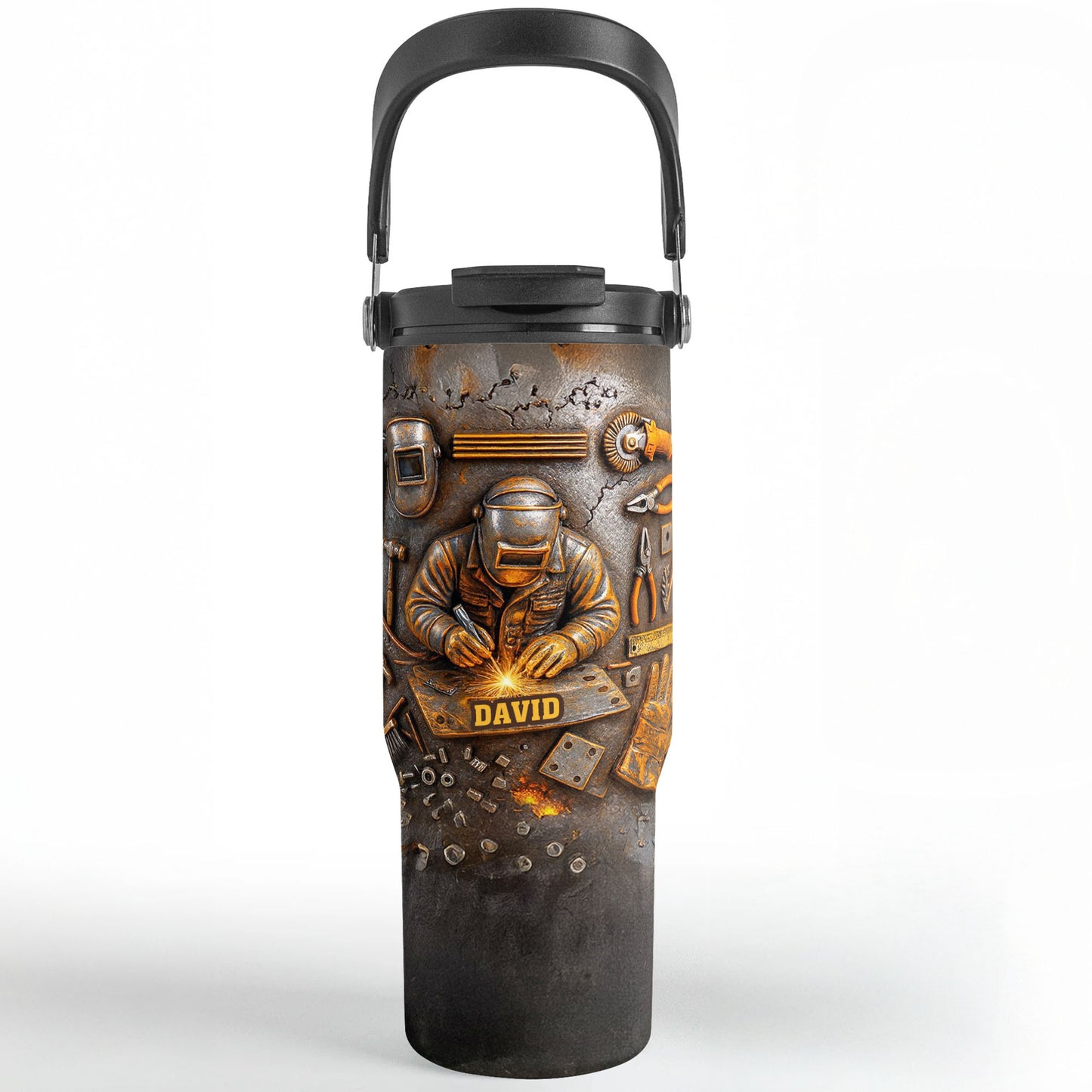 Dedicated To The Craft Featuring Welder And Tools