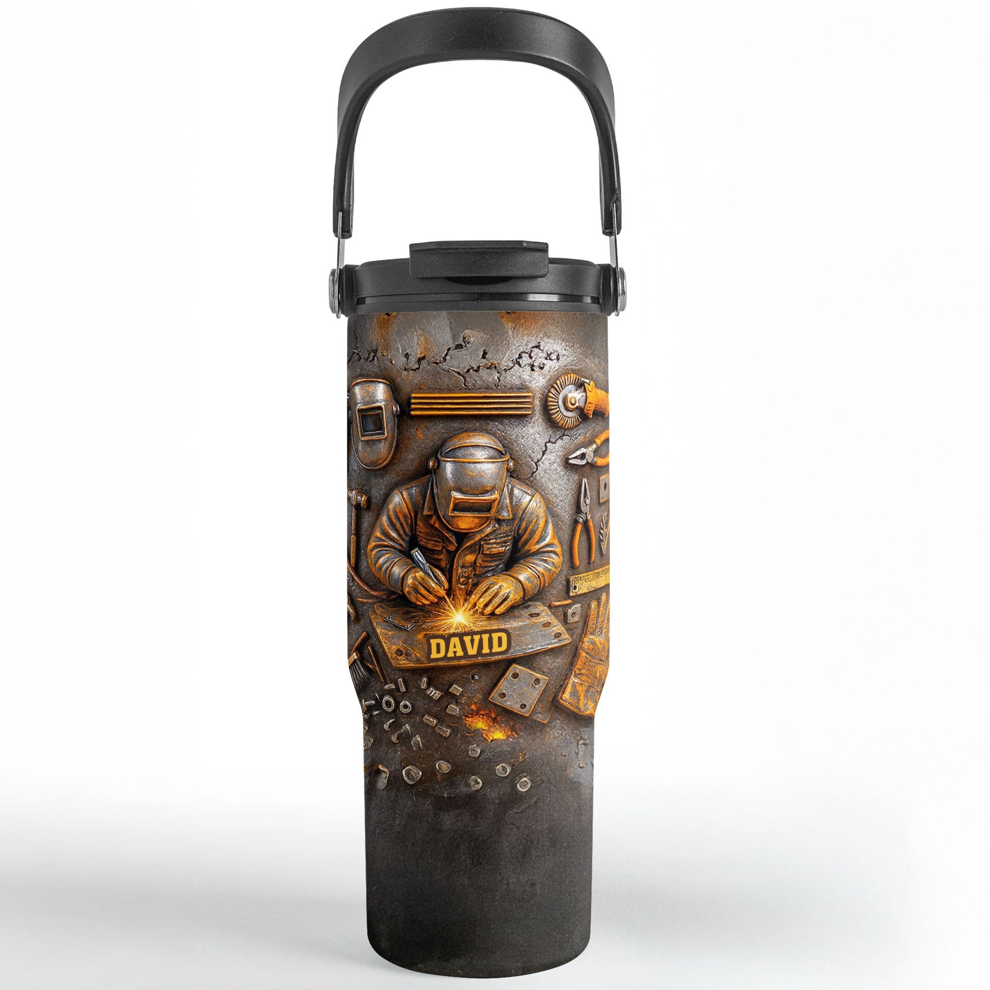 Dedicated To The Craft Featuring Welder And Tools