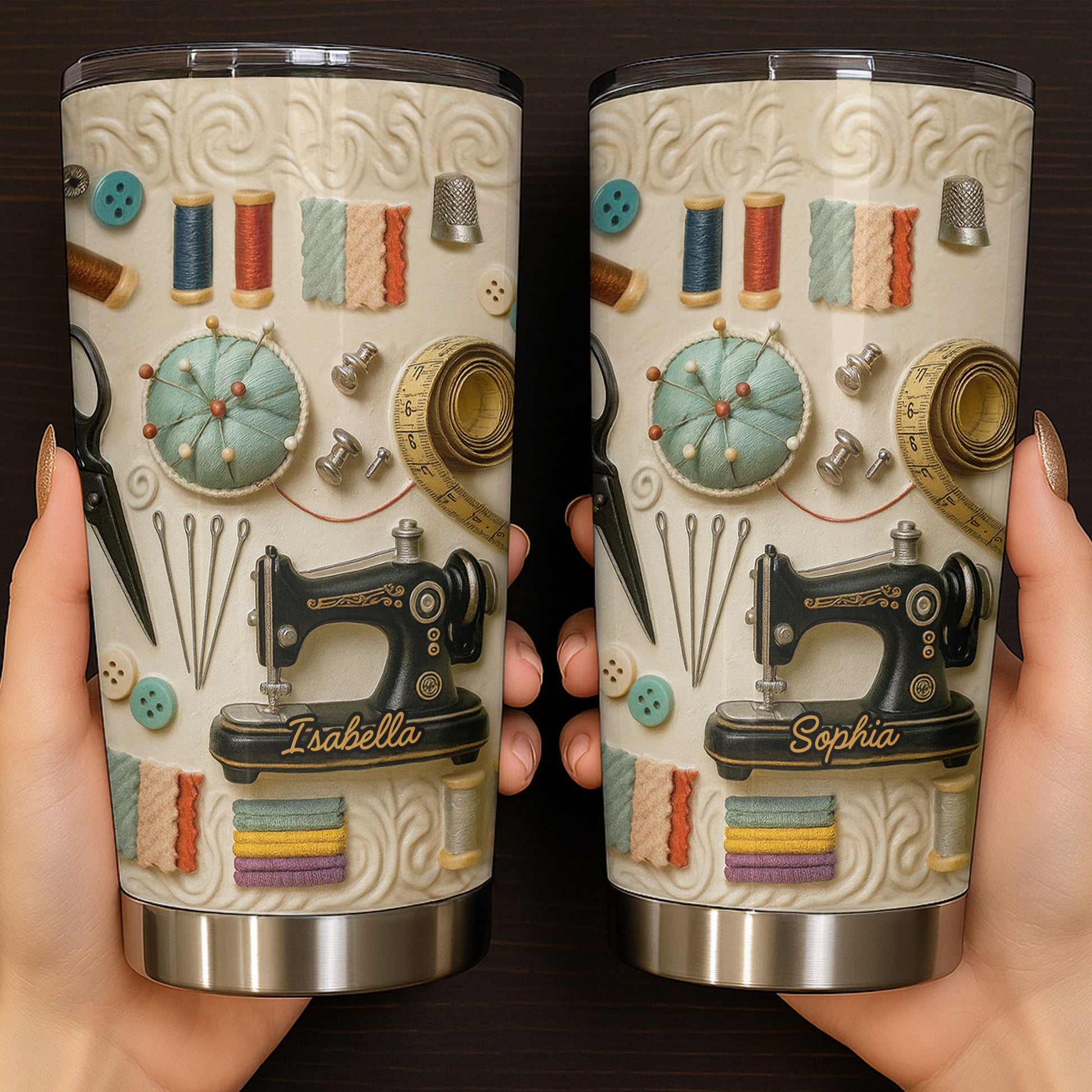 Celebrate The Art of Crafting, Sewing Essentials Tumbler