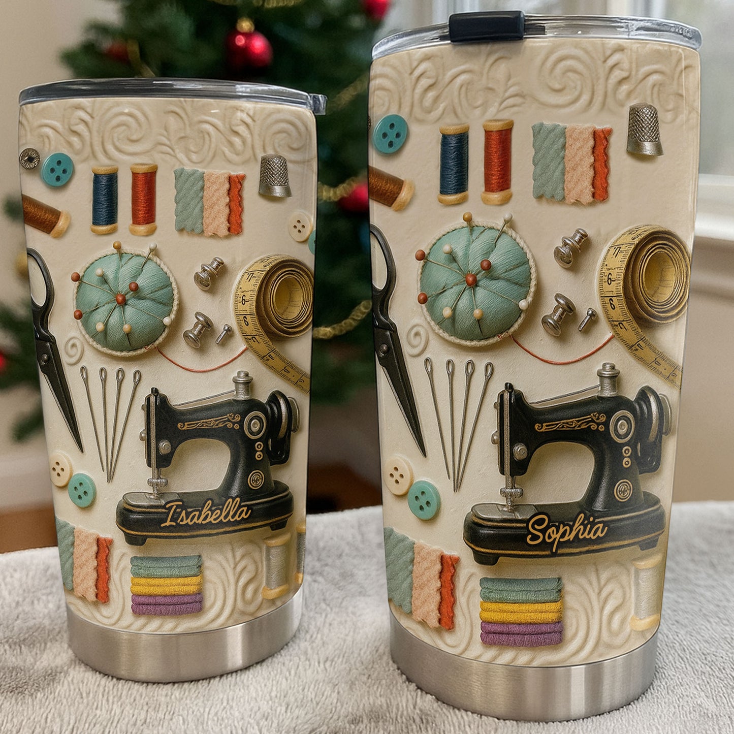 Celebrate The Art of Crafting, Sewing Essentials Tumbler