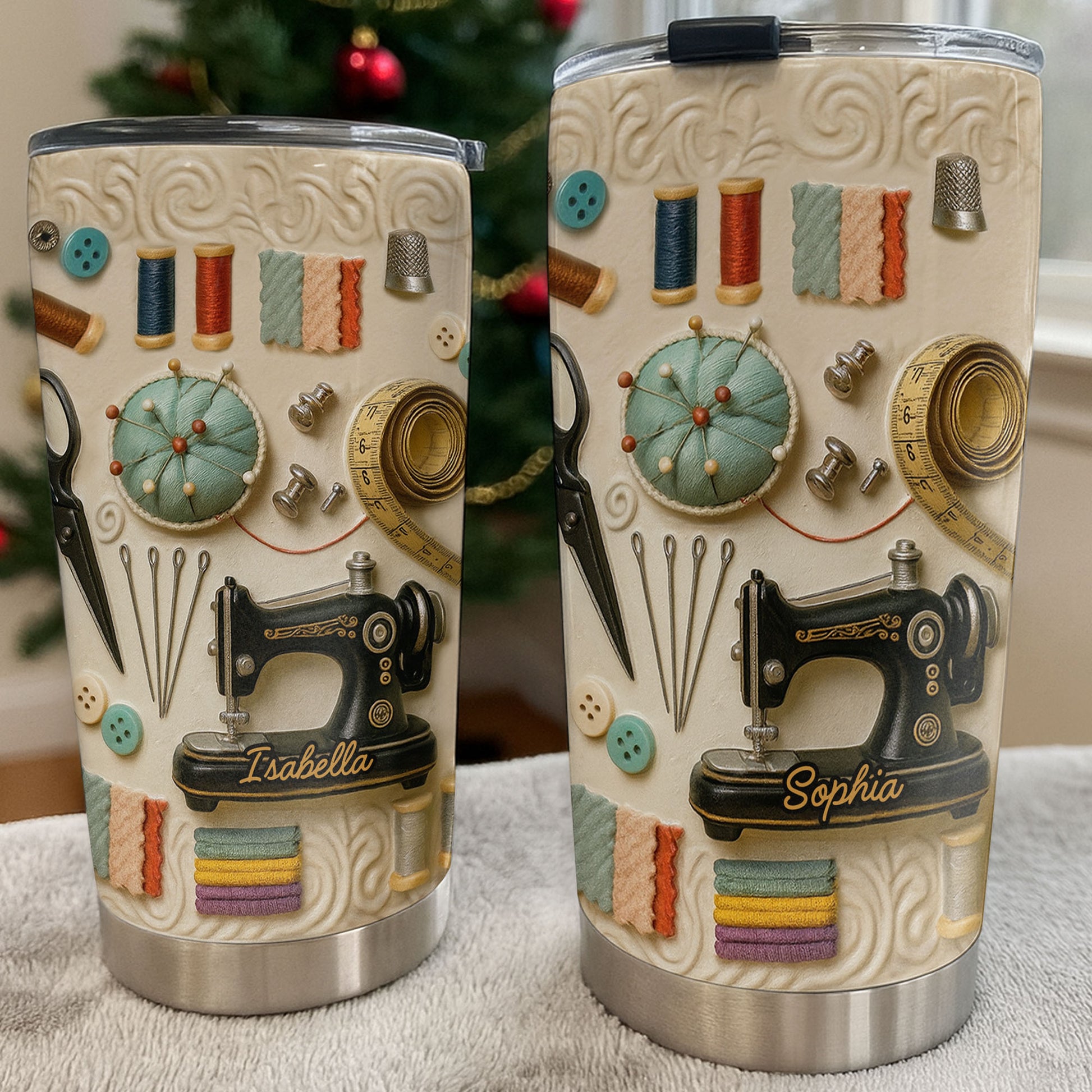 Celebrate The Art of Crafting, Sewing Essentials Tumbler