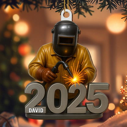 Capture The Spark, Classic Welder At Work