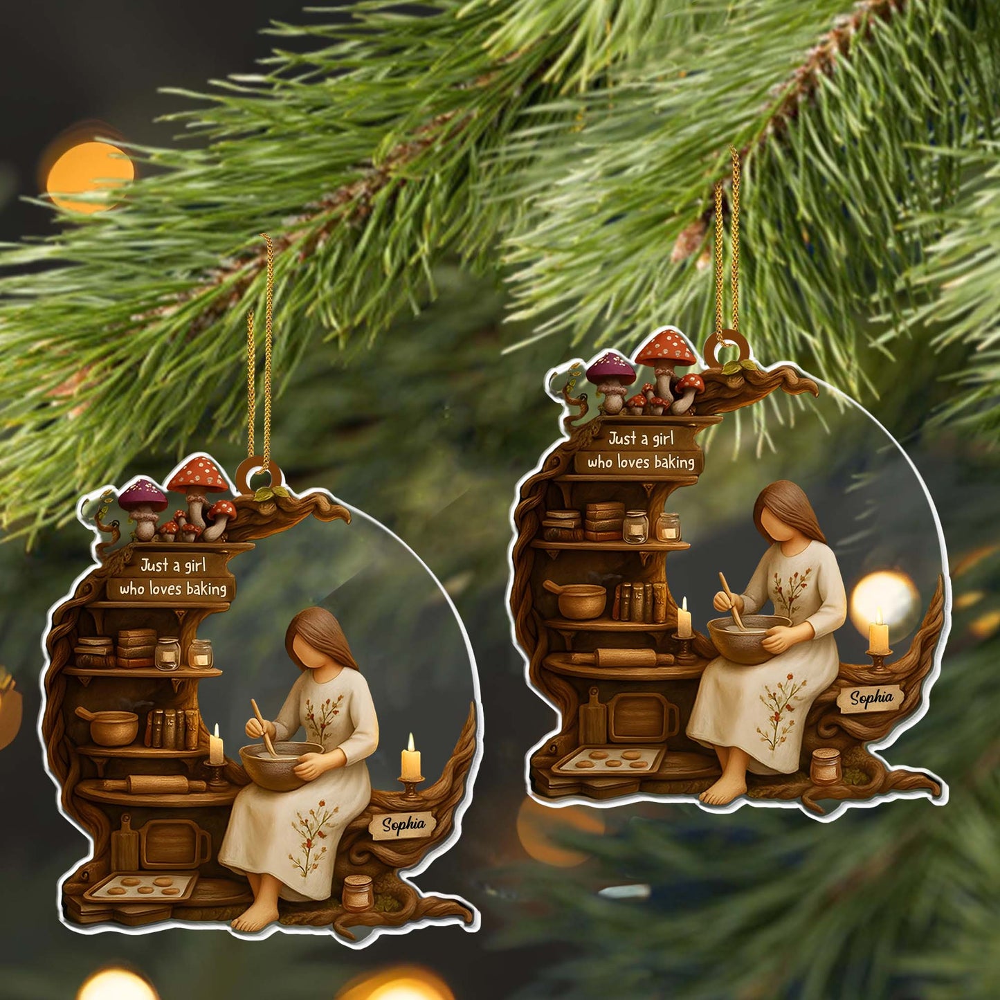 Just A Girl Who Loves Baking, Culinary Enthusiast Decor