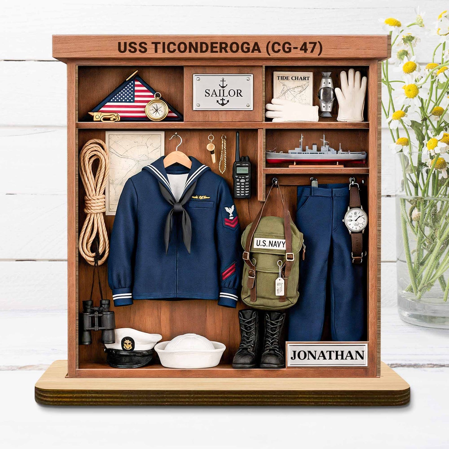 USS Ticonderoga, Sailor Uniform & Navy Essentials