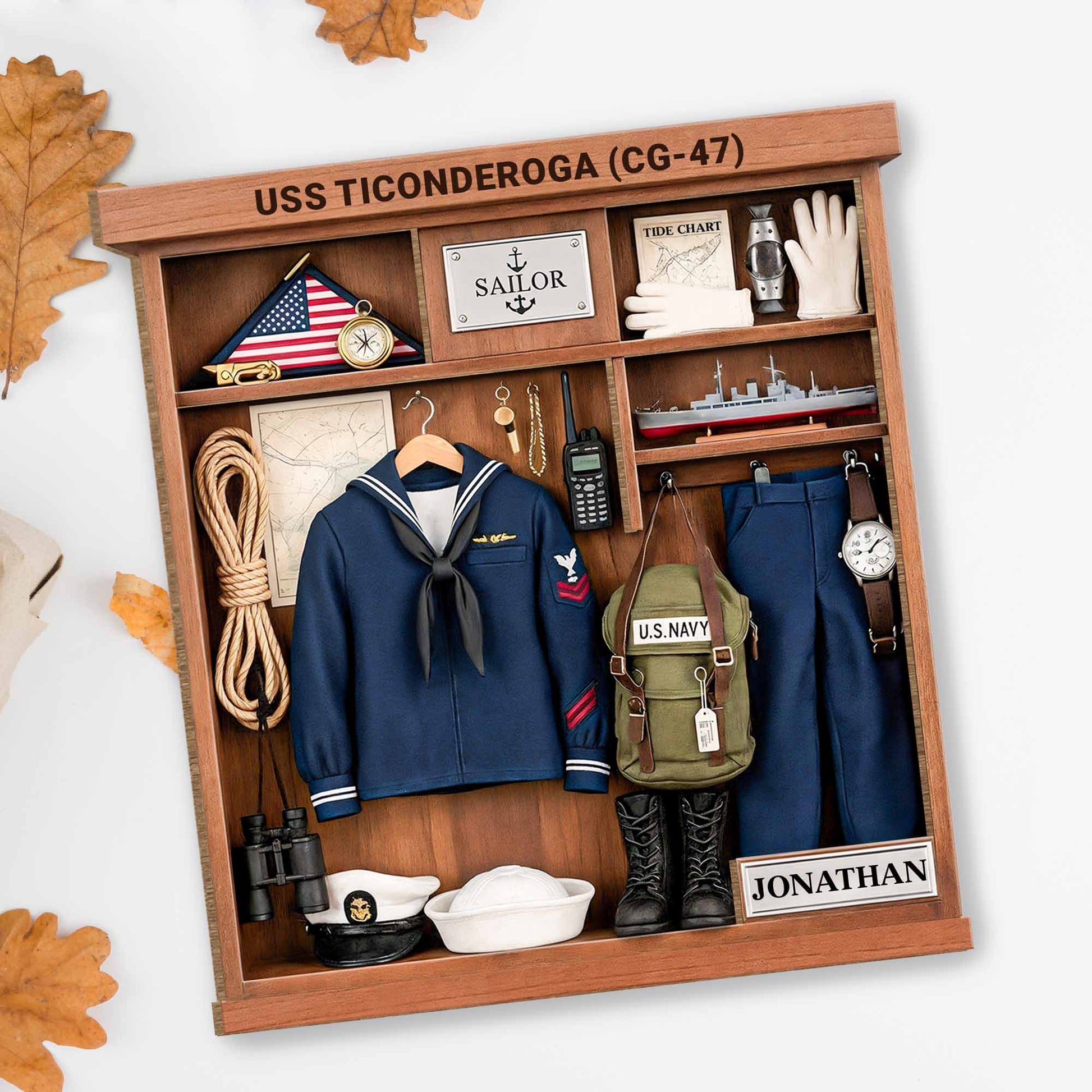 USS Ticonderoga, Sailor Uniform & Navy Essentials