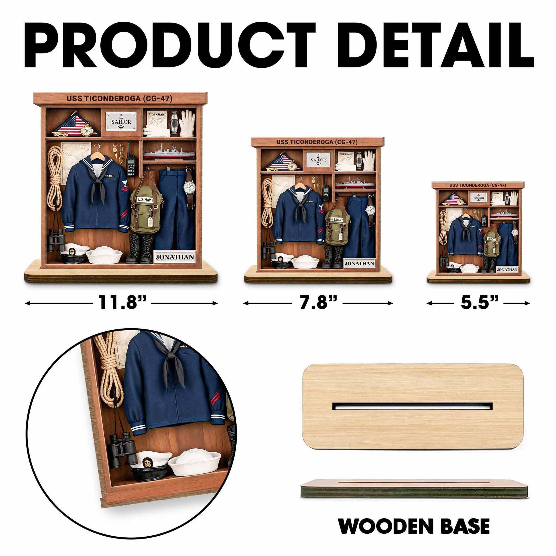 USS Ticonderoga, Sailor Uniform & Navy Essentials