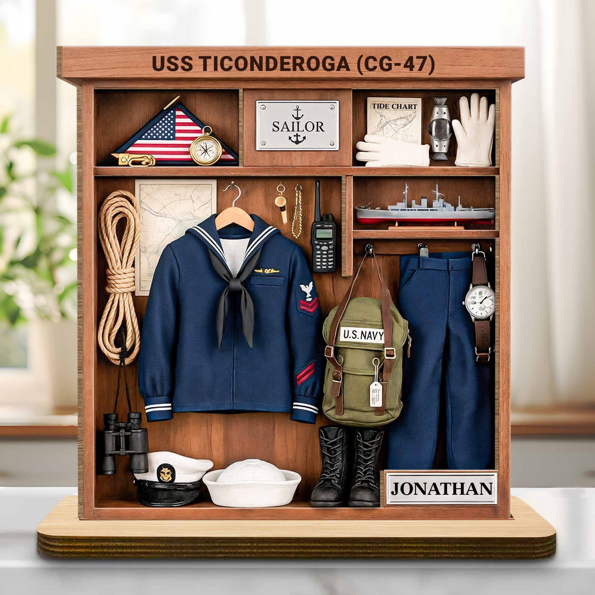 USS Ticonderoga, Sailor Uniform & Navy Essentials