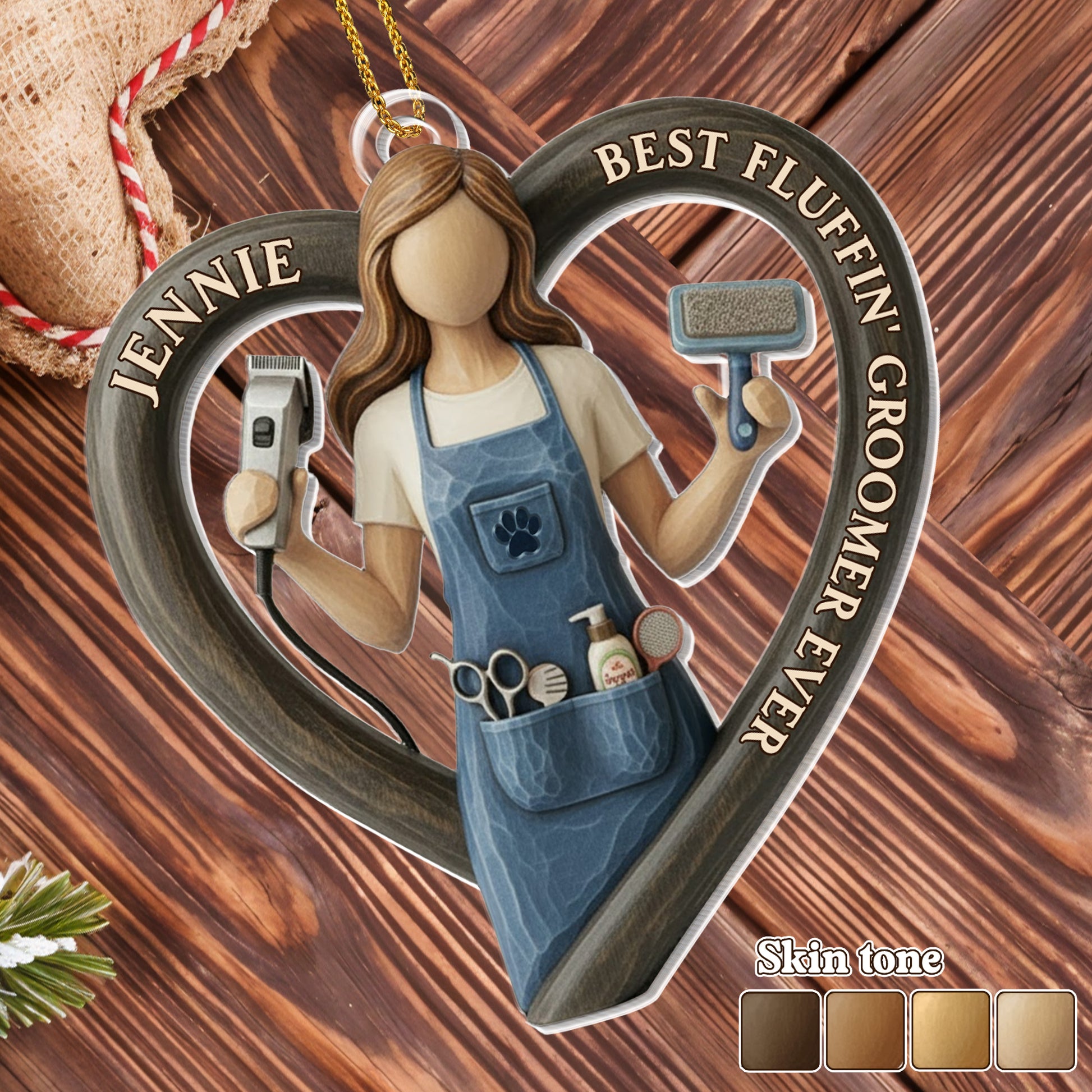 Best Fluffin' Groomer Ever With Grooming Tools