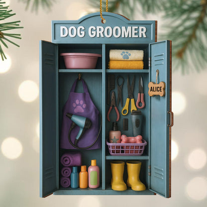 Personalize This Ornament With Your Favorite Dog Groomer's Name