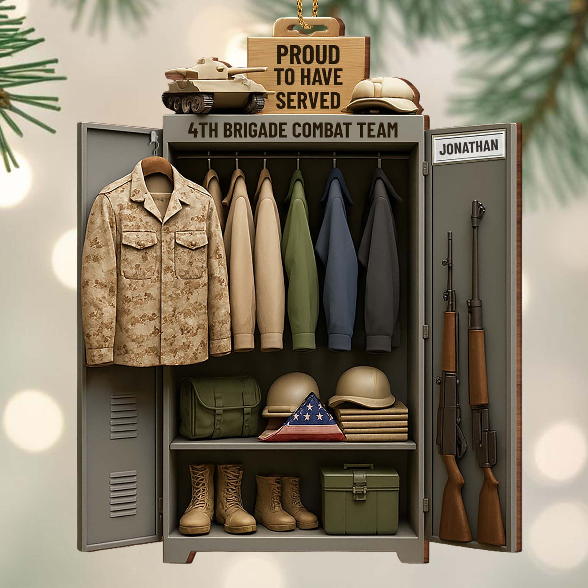 Proud To Have Served With Military Essentials