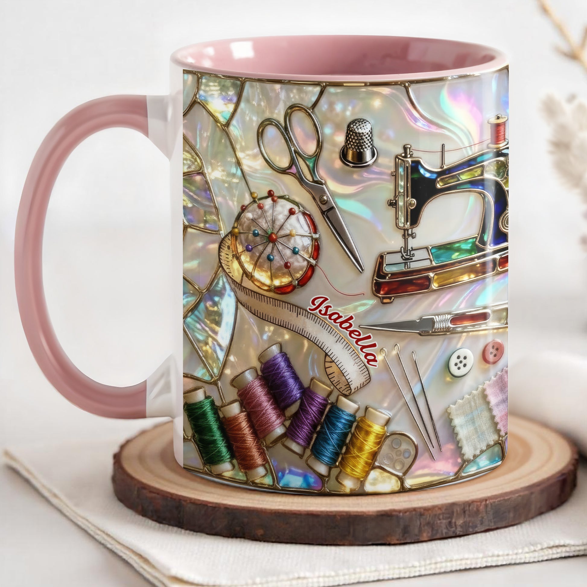 Celebrate Your Creativity Sewing-Themed Mug