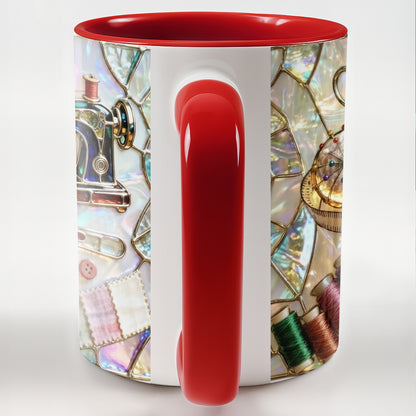 Celebrate Your Creativity Sewing-Themed Mug
