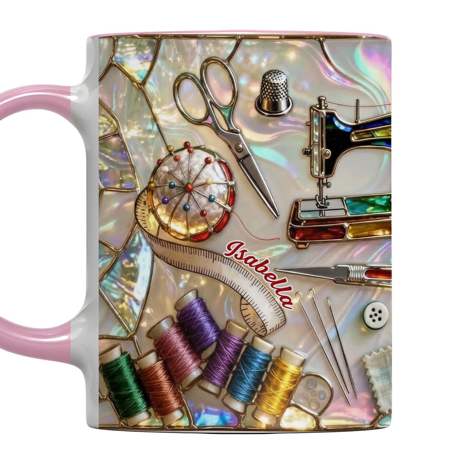 Celebrate Your Creativity Sewing-Themed Mug