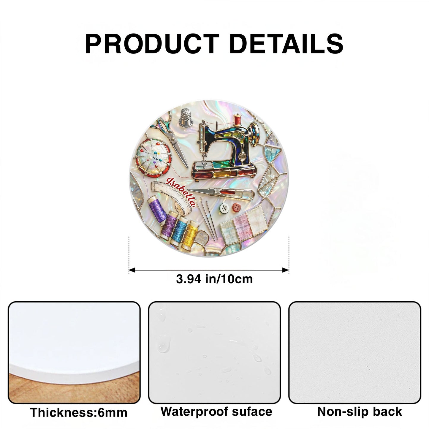 Sewing Essentials, A Craft Lover's Dream Coaster