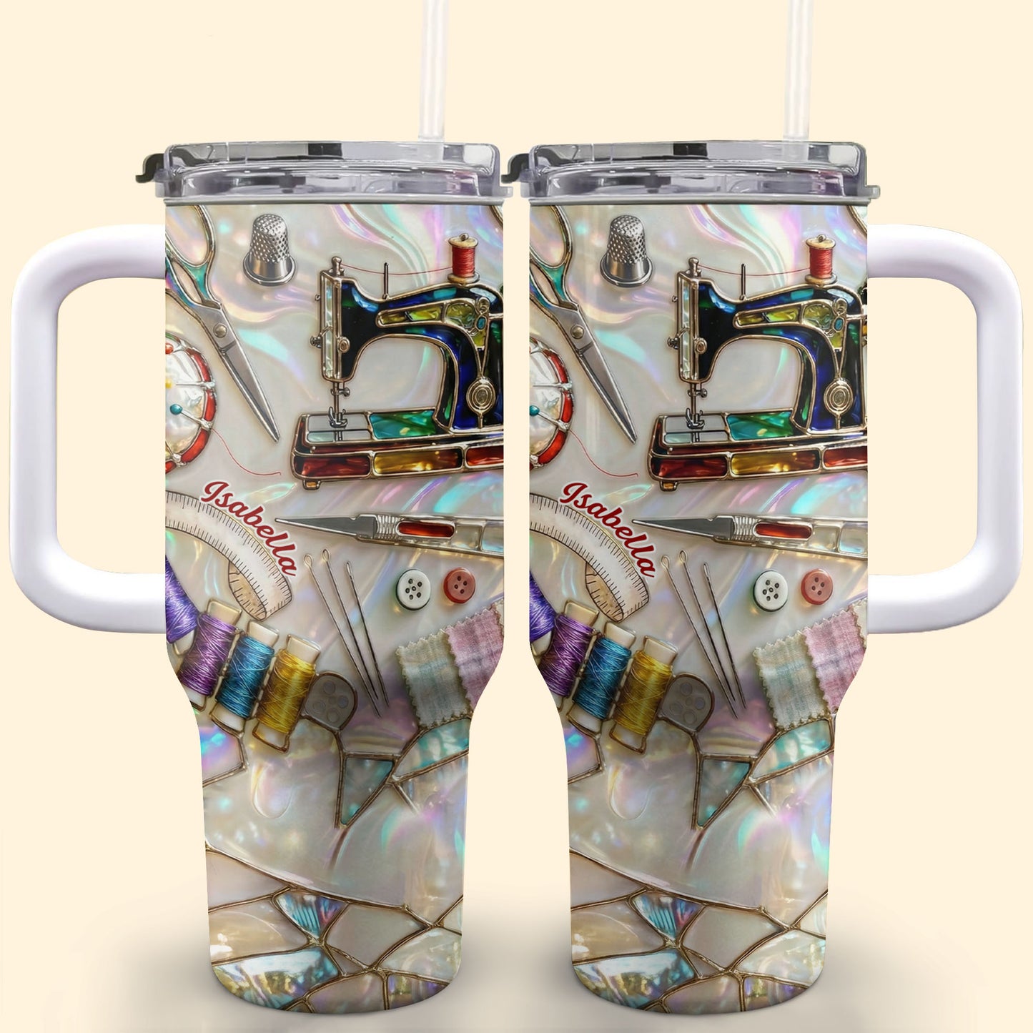 To My Creative Spirit, Sewing Machine And Craft Tools