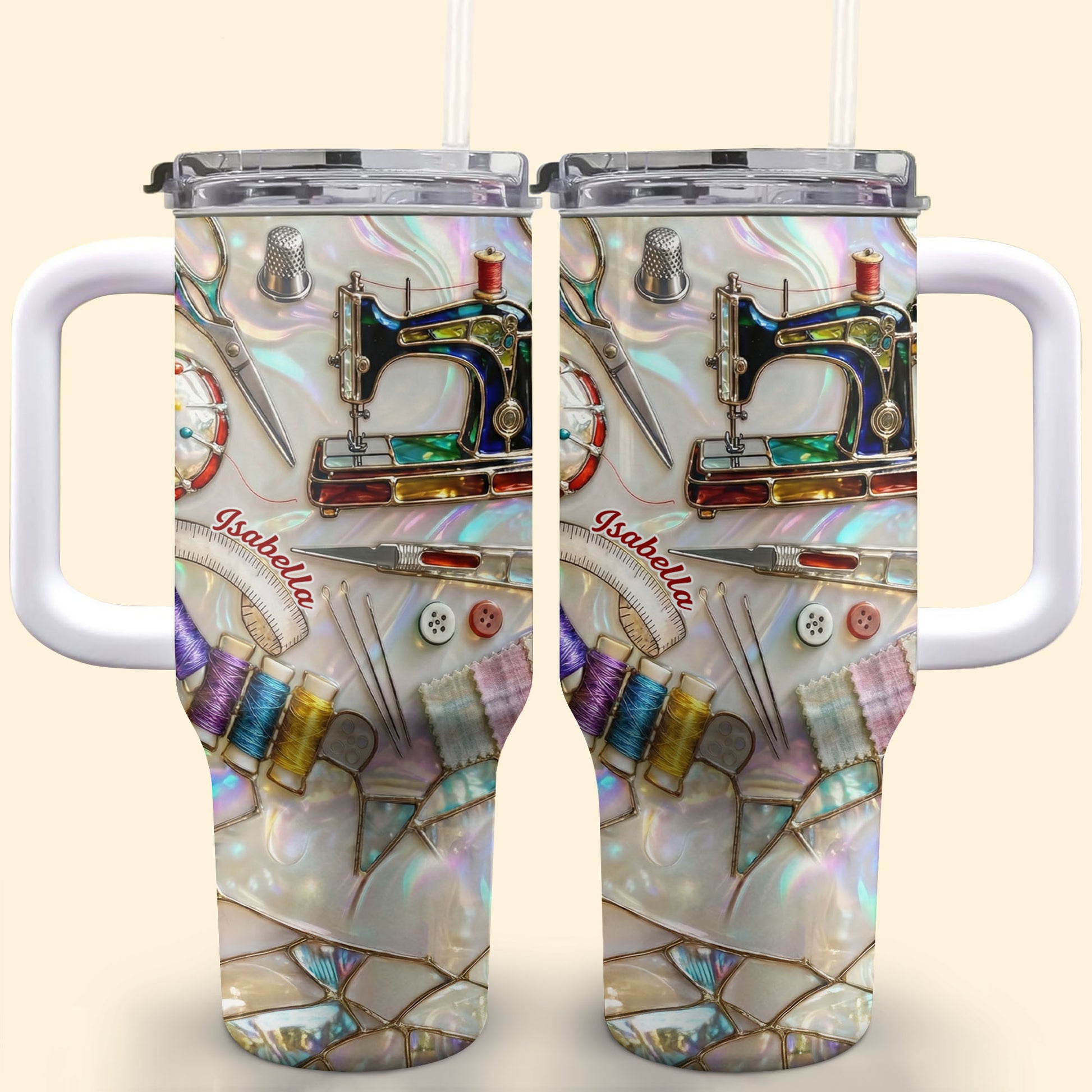 To My Creative Spirit, Sewing Machine And Craft Tools