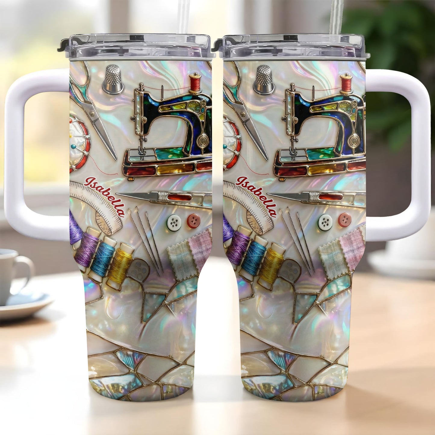 To My Creative Spirit, Sewing Machine And Craft Tools