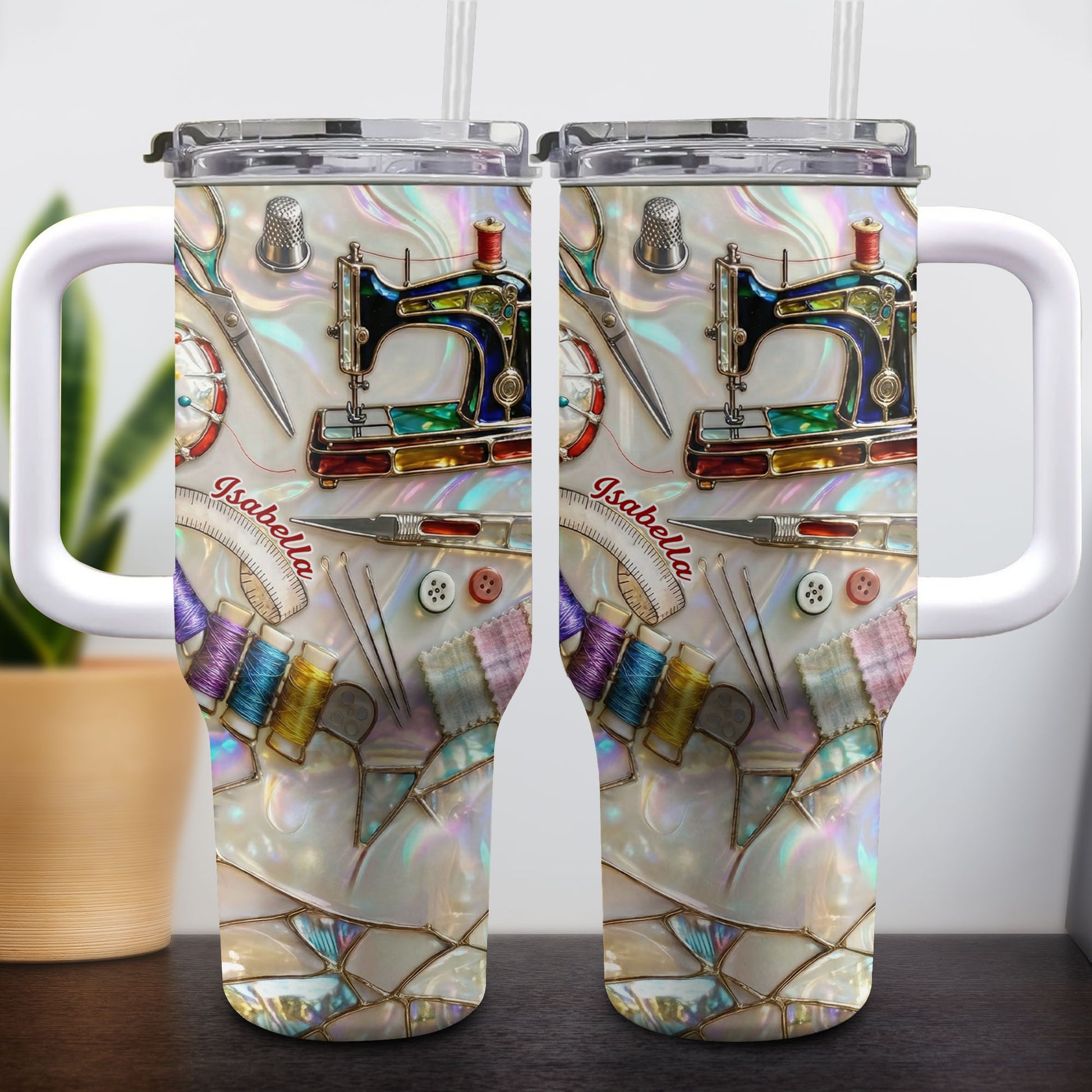 To My Creative Spirit, Sewing Machine And Craft Tools