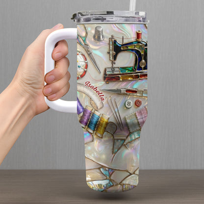 To My Creative Spirit, Sewing Machine And Craft Tools