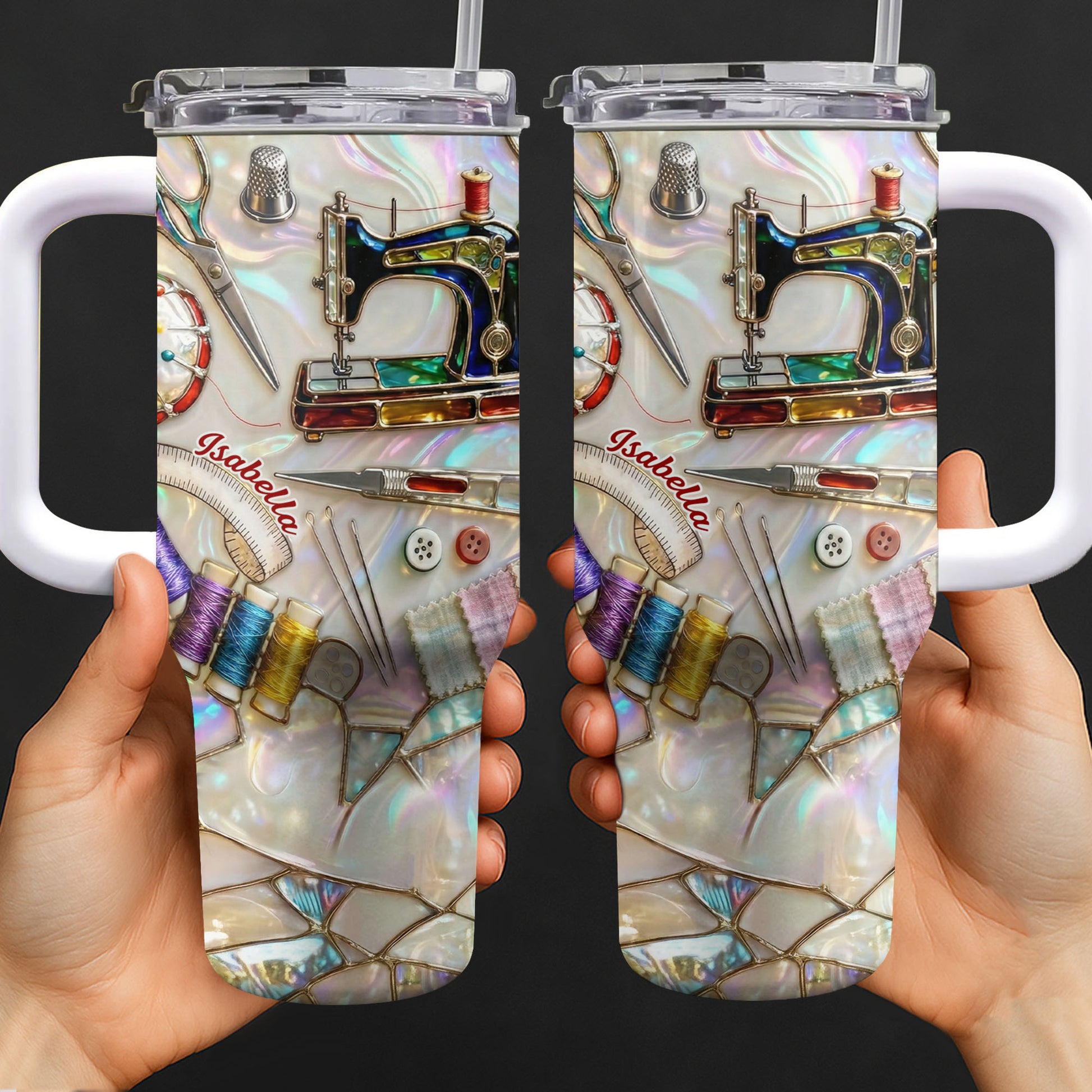 To My Creative Spirit, Sewing Machine And Craft Tools