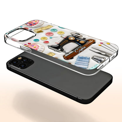 Celebrate Your Creativity, Vintage Sewing Machine and Buttons