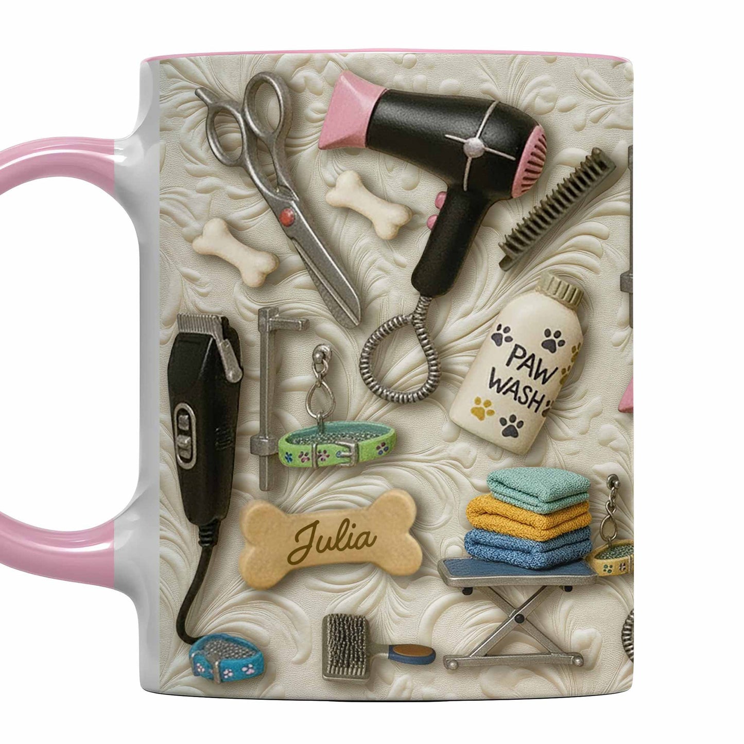 To My Beloved, Your Love And Care, with Pet Grooming Tools