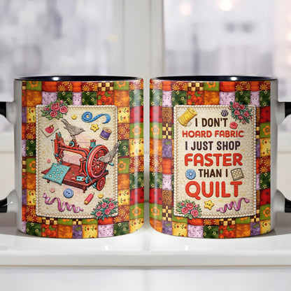 Celebrate Your Love for Crafting Vibrant Sewing and Art Mug