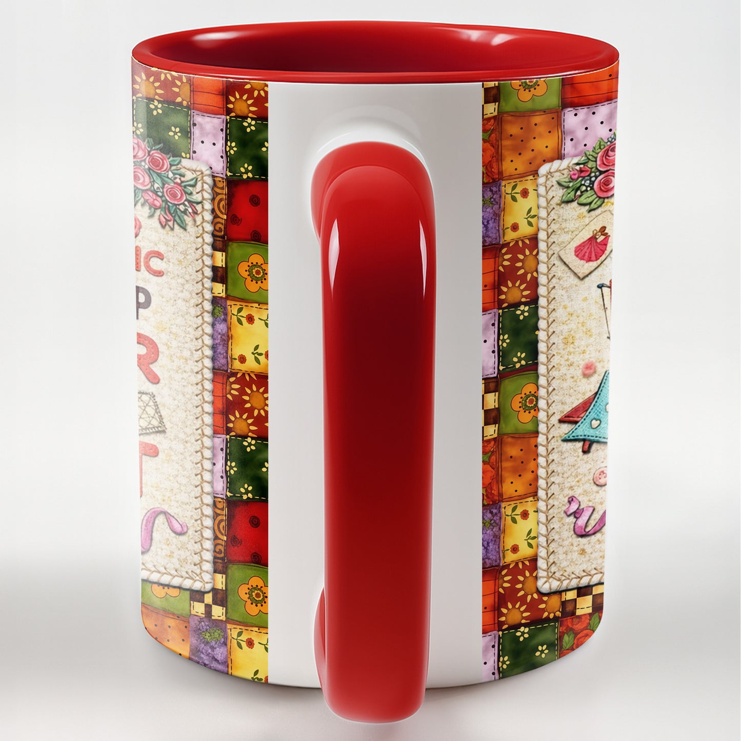 Celebrate Your Love for Crafting Vibrant Sewing and Art Mug