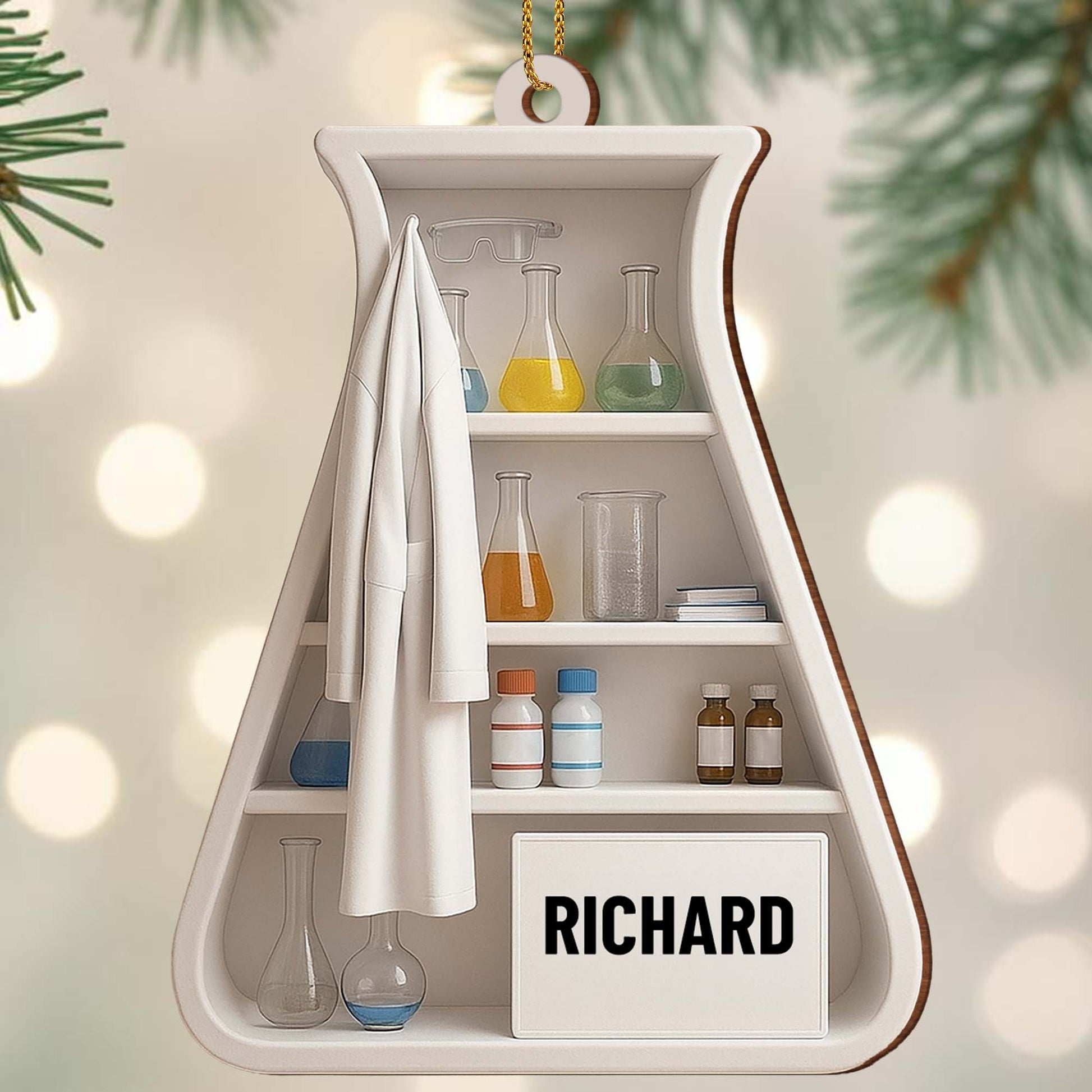 Create Your Own Personalized Laboratory Ornament