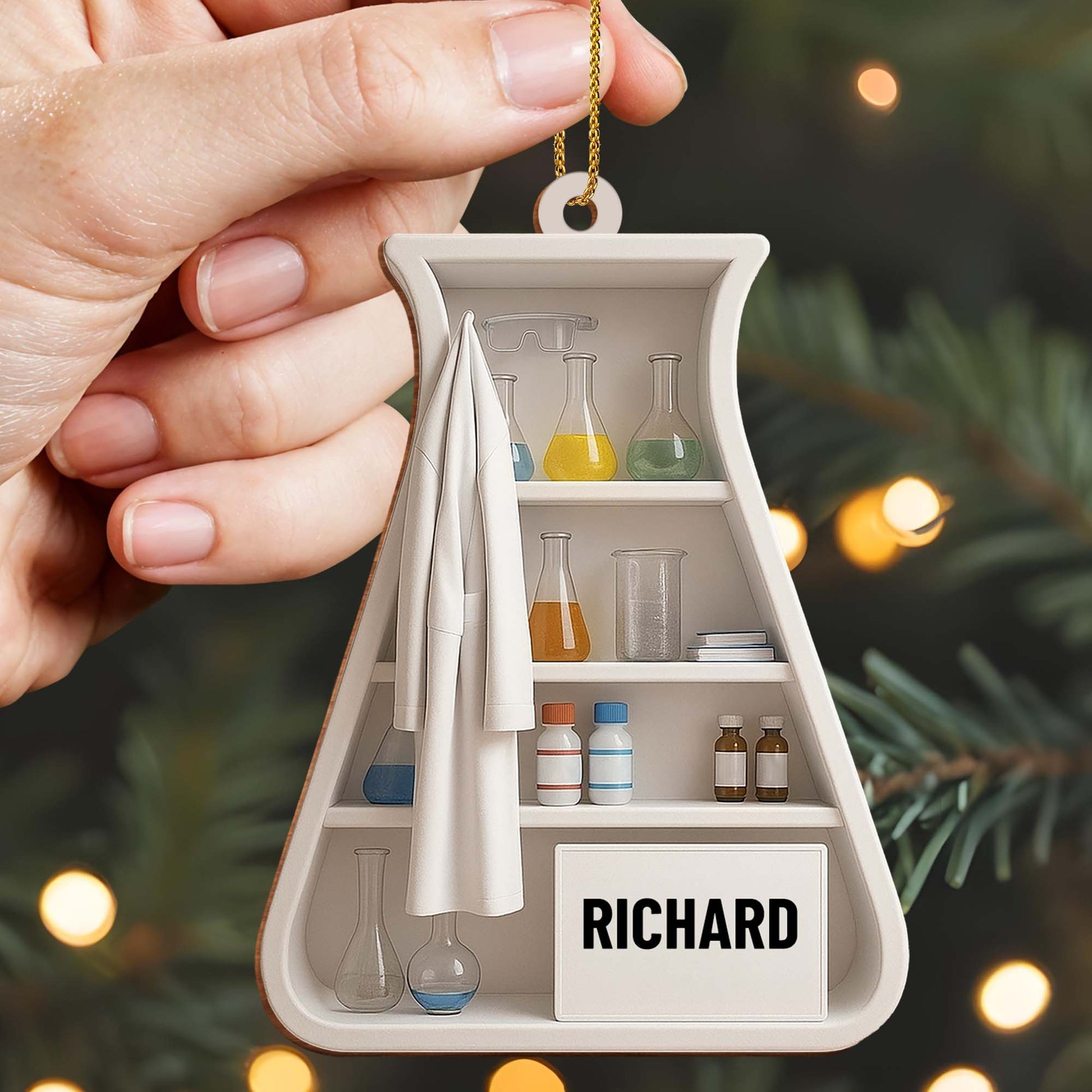 Create Your Own Personalized Laboratory Ornament
