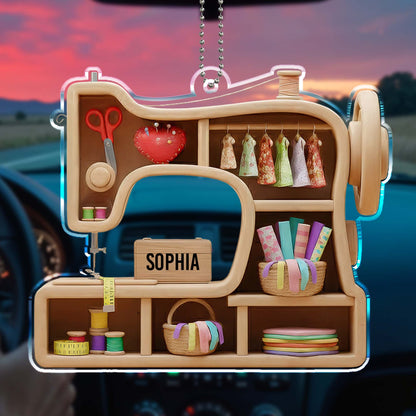 Create A Unique Sewing-Themed Ornament