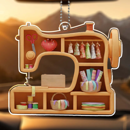 Create A Unique Sewing-Themed Ornament