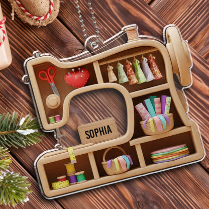 Create A Unique Sewing-Themed Ornament