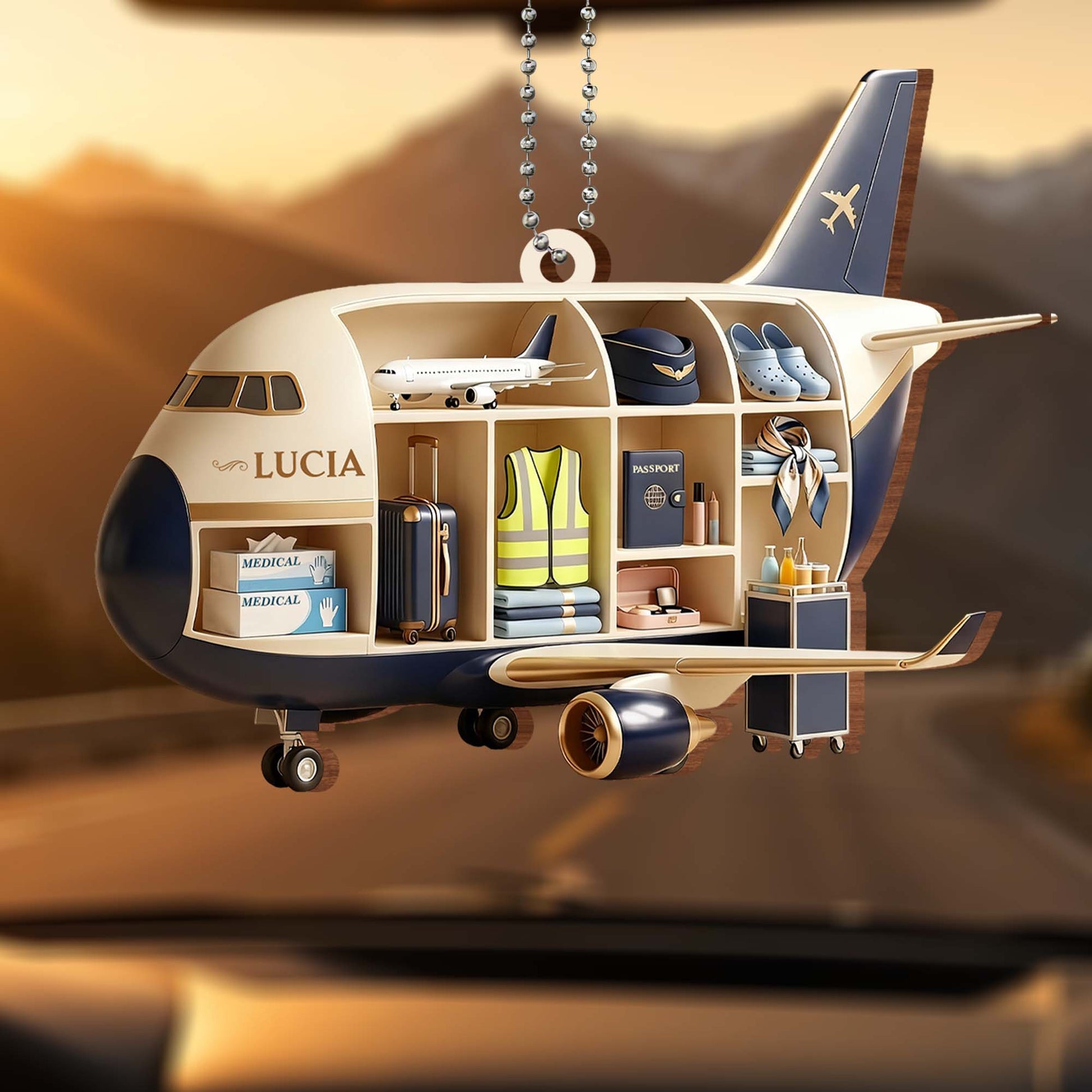 Adventure Awaits With Airplane And Travel Essentials