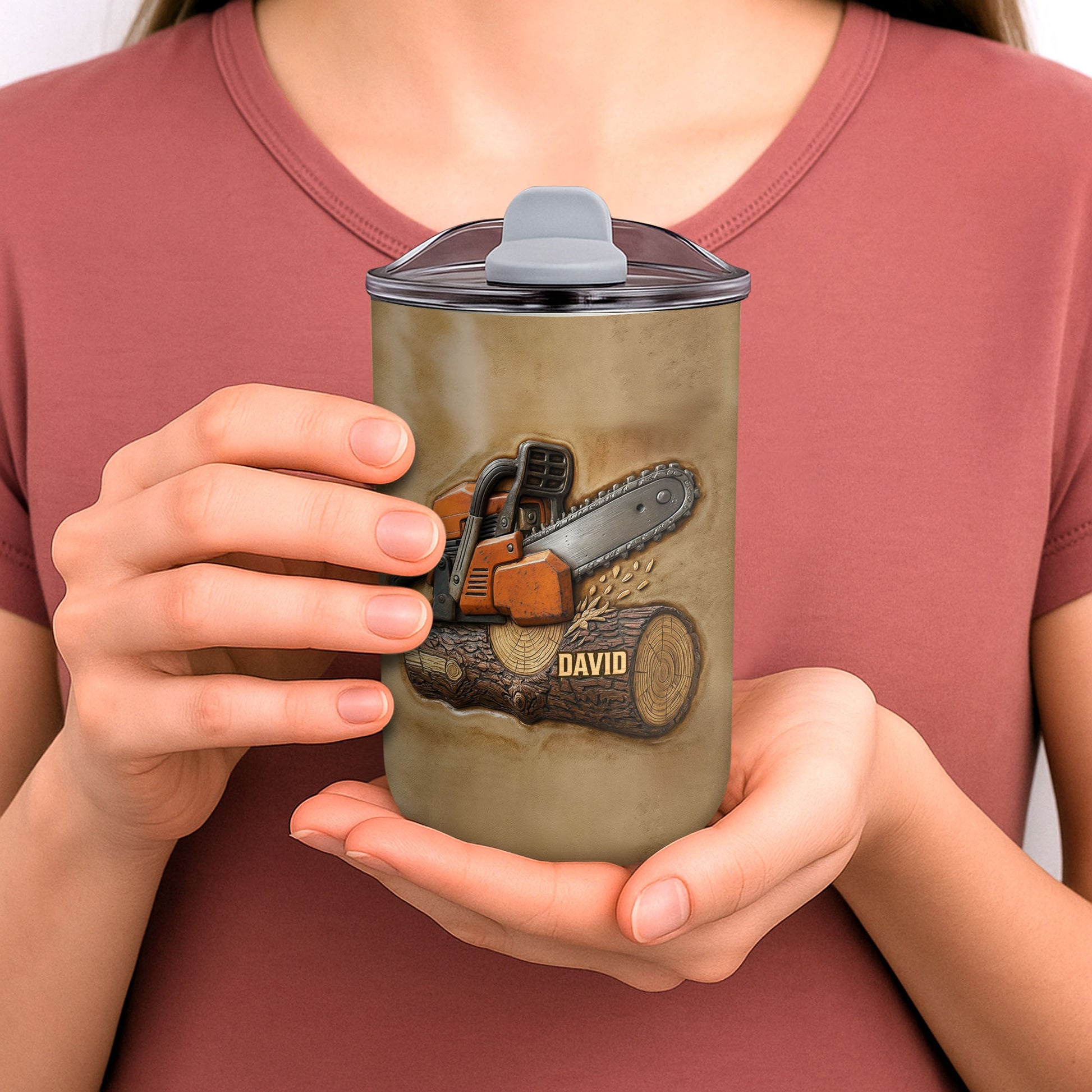 Robust Chainsaw Design On Wood Logs