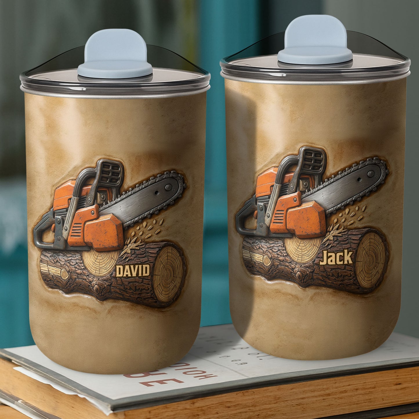 Robust Chainsaw Design On Wood Logs