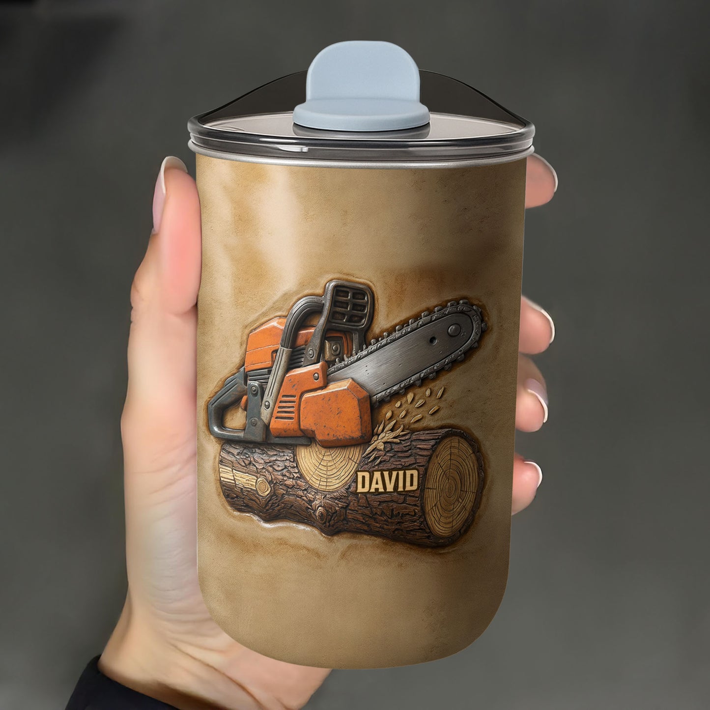 Robust Chainsaw Design On Wood Logs