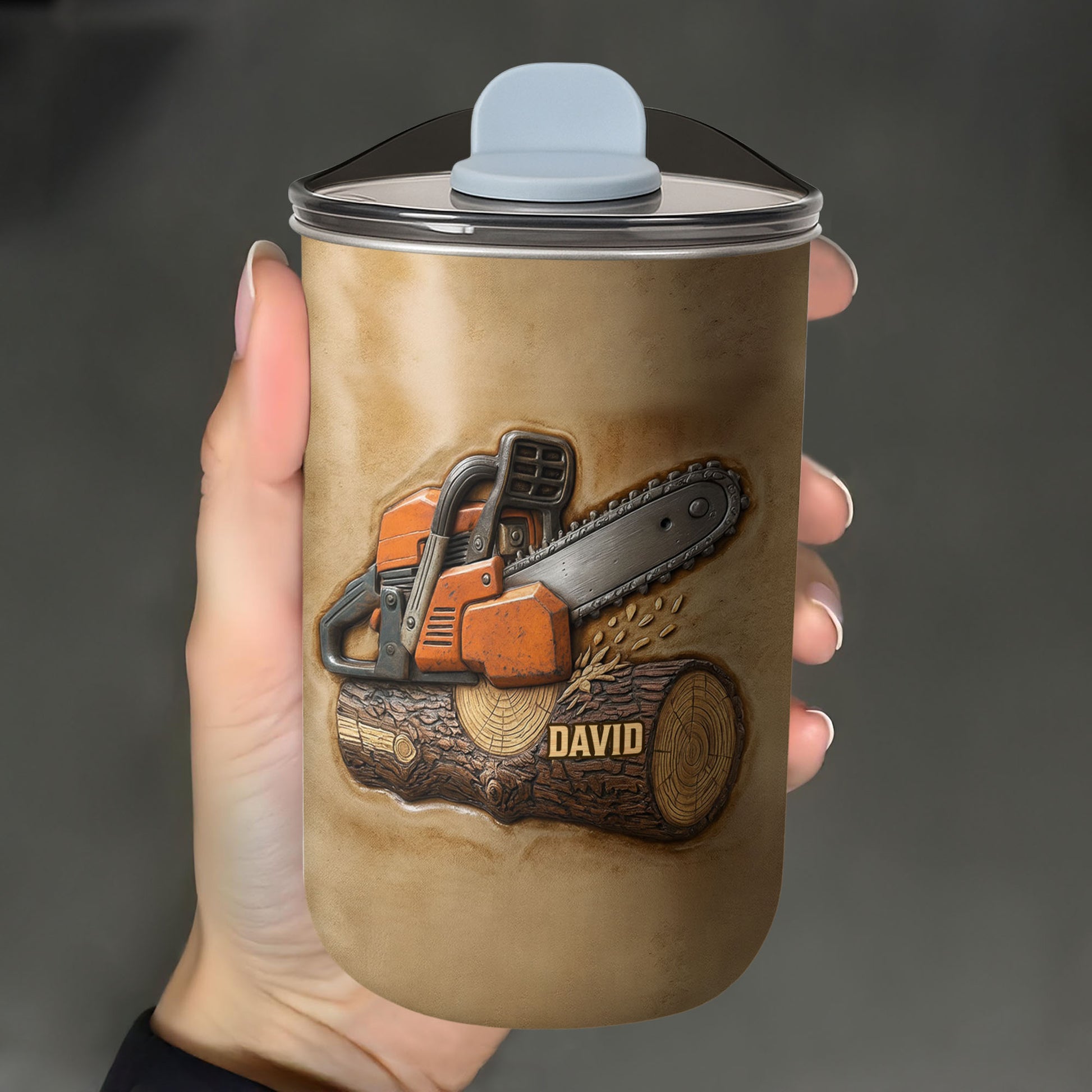 Robust Chainsaw Design On Wood Logs