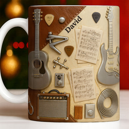 Celebrate Your Love for Music With Guitars and Musical Notes