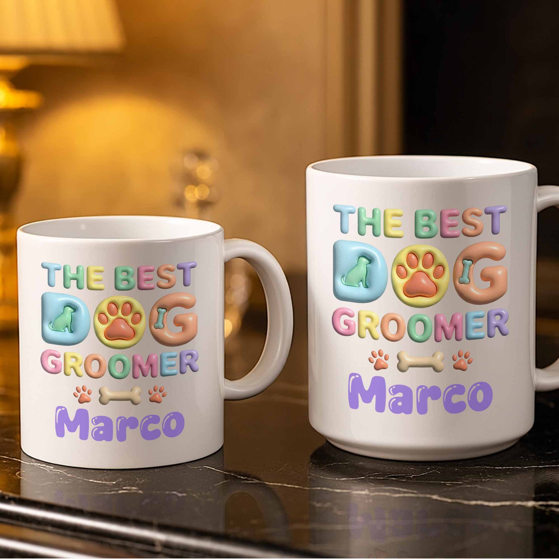 The Best Big Groomer Mug With Dog Icons