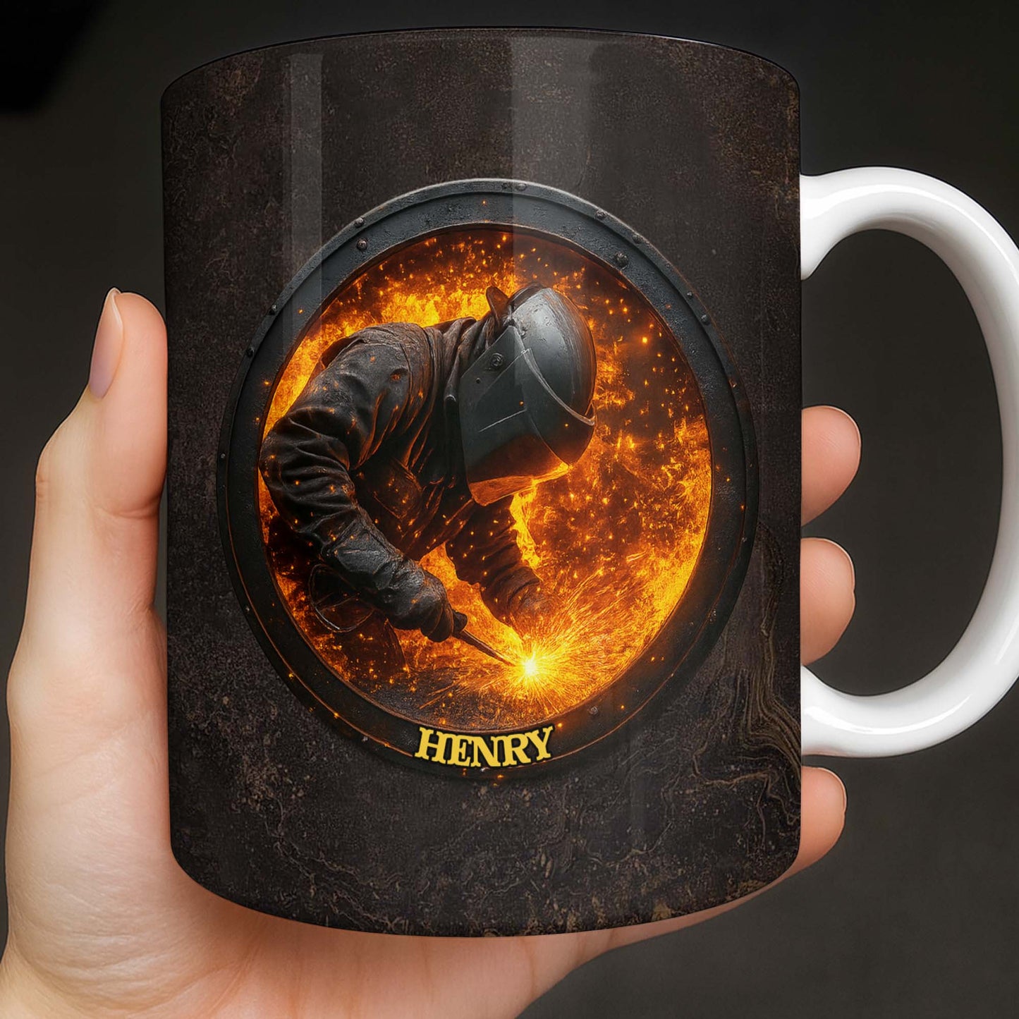 For My Fearless Welder Featuring A Sparks-Filled Scene