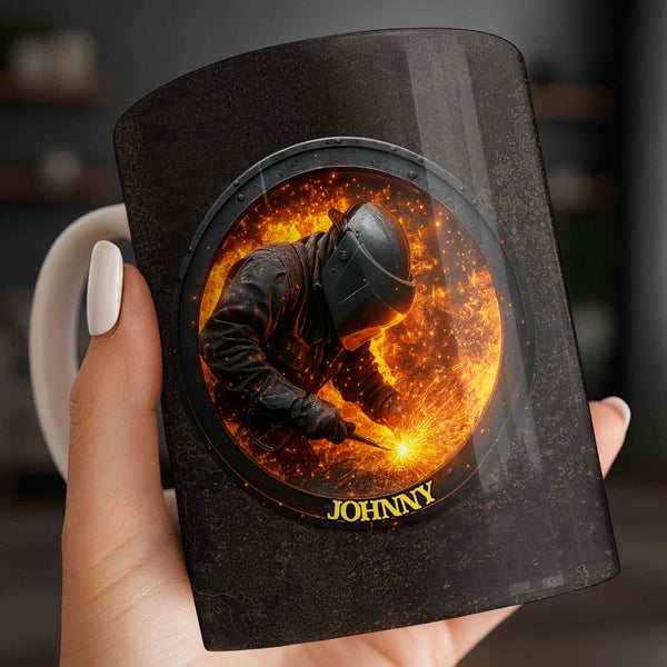 For My Fearless Welder Featuring A Sparks-Filled Scene