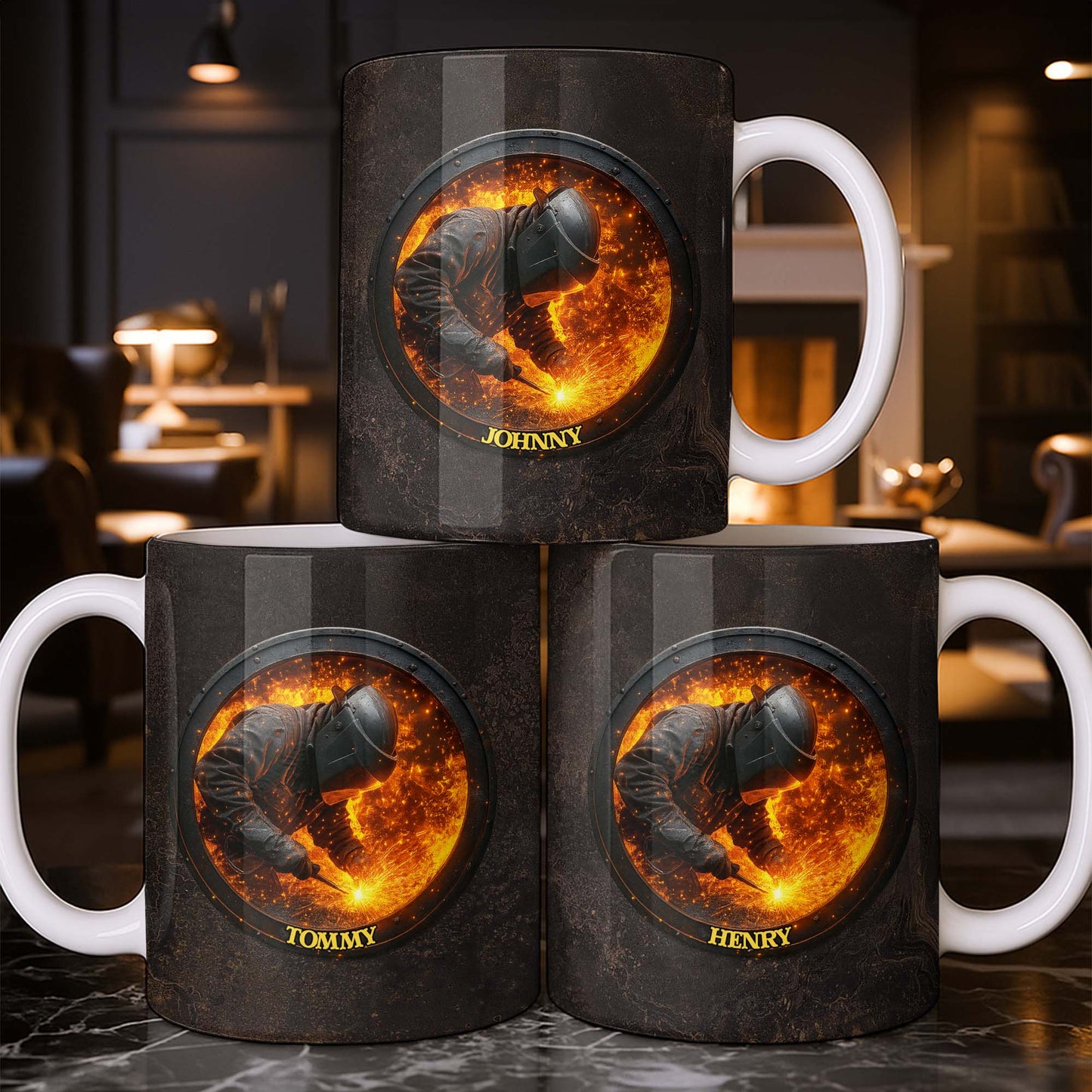 For My Fearless Welder Featuring A Sparks-Filled Scene